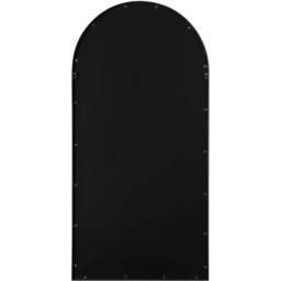 MirrorOutlet The Arcus Black Framed Arched Leaner and Wall Garden Mirror 140 x 70cm - Size: 140 x 70 x 3cm - Wilko - thumbnail 5