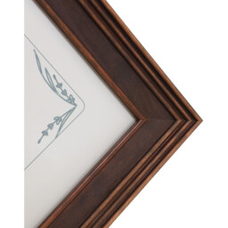 Haldon Wooden Frame Brown A4 - Wilko - thumbnail 3