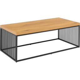 Florence Strington Black and Oak Coffee Table - Furniture To Go - Wilko - thumbnail 3