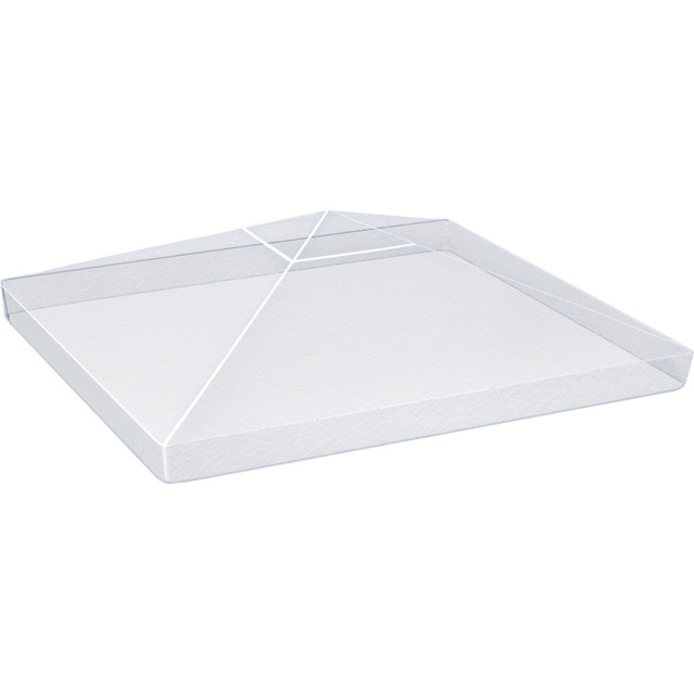 Outsunny 3 x 3m Waterproof Gazebo Cover - Clear - Wilko - image 1