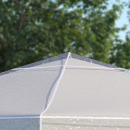 Outsunny 3 x 3m Waterproof Gazebo Cover - Clear - Wilko - thumbnail 6