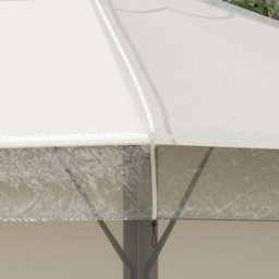 Outsunny 3 x 3m Waterproof Gazebo Cover - Clear - Wilko - thumbnail 5