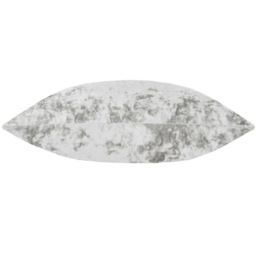 Paoletti Verona Silver Square Crushed Velvet Cushion - Size: 55 x 55 cm - Wilko - thumbnail 3