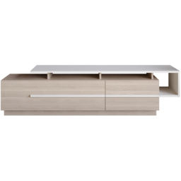 Decorotika Pia Cordoba and White TV Unit - Size: 46.4 x 180 x 18.26cm - Multi - Wilko - thumbnail 3