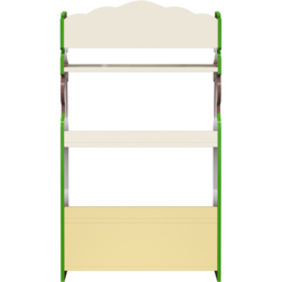 Teamson Kids 3 Shelf Fantasy Fields Dinosaur Kingdom Toy Bookshelf - Multi - Wilko - thumbnail 4