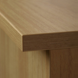 R White Cabinets 5 Shelf Brown Wide Tall Bookcase - Size: 182.8 x 60 x 36.6cm - Wilko - thumbnail 4