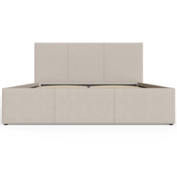 GFW King Size Natural Hopsack Fabric End Lift Ottoman Bed with Memory Pocket Spring Mattress - Wilko - thumbnail 6