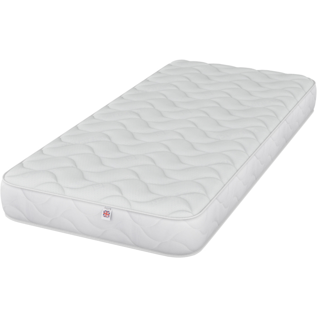 Aspire Kids Small Double OEKO TEX Fabric Ortho Spring and Foam Mattress - White - Wilko - image 1