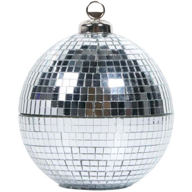 Disco Ball Candle Silver - Wilko - image 1