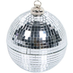Disco Ball Candle Silver - Wilko - thumbnail 4