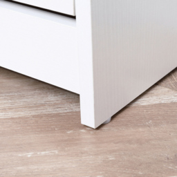 Portland 3 Drawer White Shoe Cabinet - Wilko - thumbnail 4