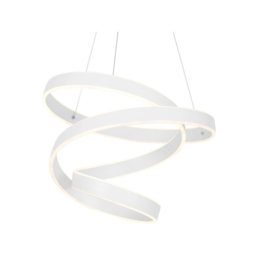 Milagro Andromeda White LED Pendant Lamp 230V - Size: 50 x 50 x 100cm - Wilko - thumbnail 3