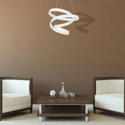 Milagro Andromeda White LED Pendant Lamp 230V - Size: 50 x 50 x 100cm - Wilko - thumbnail 6