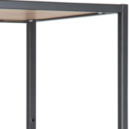 Florence Seaford 5 Shelf Oak and Black Metal Bookcase - Furniture To Go - Wilko - thumbnail 6