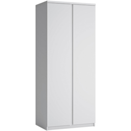 Florence Fribo 2 Door White Wardrobe - Wilko - thumbnail 3