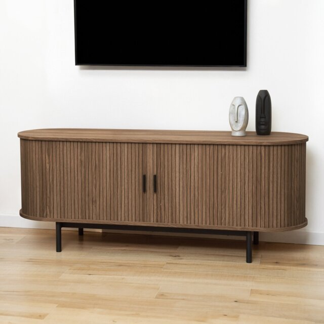 Kali TV Unit Walnut - Wilko - image 1