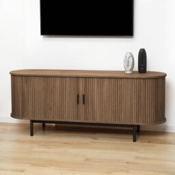 Kali TV Unit Walnut - Wilko - thumbnail 1