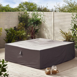 Furniturebox Windermere 6 Seater Warm Natural PE Rattan Outdoor Sofa Set - Brown - Wilko - thumbnail 7
