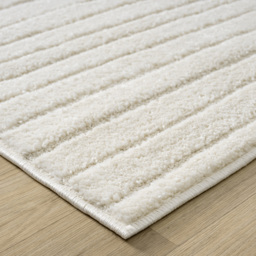 Desire Rugs Aya Cream Embossed Lines Rug 200 x 290cm - Wilko - thumbnail 7