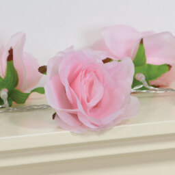 15 LED Rose String Light Pink - Wilko - thumbnail 5