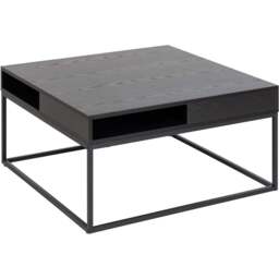 Florence Willford 2 Shelf Black Coffee Table - Furniture To Go - Wilko - thumbnail 3