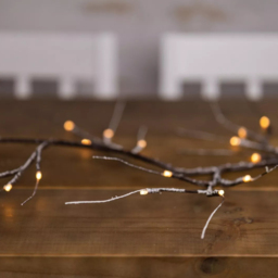 Marco Paul Artificial LED Christmas Twig Garland 180cm - Brown - Wilko - thumbnail 6