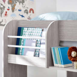 Julian Bowen Mars Grey Oak Bunk Bed with Underbed - Size: Single - Wood - Wilko - thumbnail 6