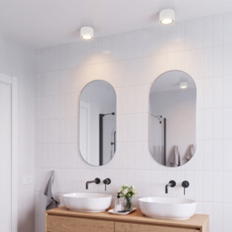 Nordlux Landon 8 White Black Bathroom Light - Size: 8.2 x 12.5 x 8.2cm - Wilko - thumbnail 3