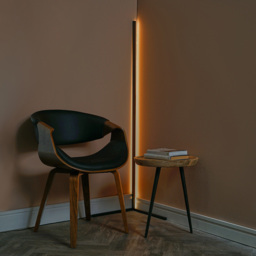 ValueLights Triton Black LED Floor Lamp - Size: 140 x 36.8 x 36.8cm - Wilko - thumbnail 5