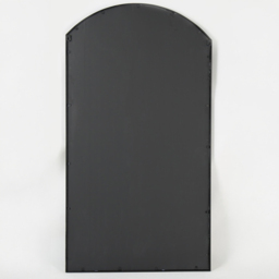 MirrorOutlet Summer View Metal Arched Ornate Window Garden Mirror 140 x 75cm - Size: 140 x 75 x 3cm - Black - Wilko - thumbnail 5