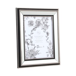 Mode Mirrored Photo Frame Silver 10 x 8in - The Port. Co Gallery - Wilko - thumbnail 4