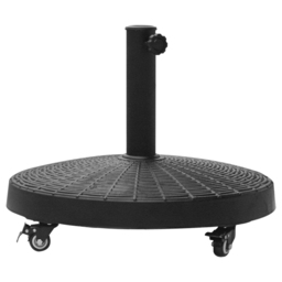 Outsunny 22.7kg Parasol Base - Size: 41 x 52 x 52cm - Black - Wilko