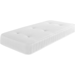 Starlight Beds European Small Single Warmer Extreme Tufted Hybrid Foam and Spring Mattress - White - Wilko