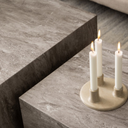 Florence Dice Grey Marble Coffee Table Set of 2 - Furniture To Go - Wilko - thumbnail 5