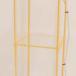 ValueLights Gobie 4 Shelf Gold Metal Frame Glass LED Floor Lamp - Size: 169 x 30 x 30cm - Wilko - thumbnail 6