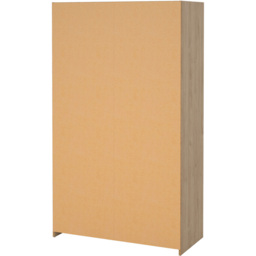 Florence Uppsala 7 Shelf Jackson Hickory Oak Open Wardrobe with Beige Textile Curtain - Size: Doorless - Brown - Furniture To Go - Wilko - thumbnail 6