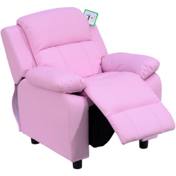 Portland Kids Single Seat Pink Sofa - Size: 63 x 64 x 71cm - Wilko - thumbnail 3