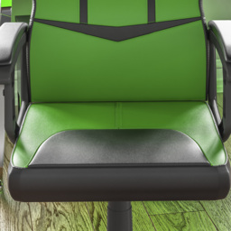 Vida Designs Comet Green and Black Swivel Office Chair - Size: 55 x 58 x 101cm - Wilko - thumbnail 5
