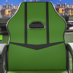 Vida Designs Comet Green and Black Swivel Office Chair - Size: 55 x 58 x 101cm - Wilko - thumbnail 4
