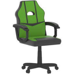 Vida Designs Comet Green and Black Swivel Office Chair - Size: 55 x 58 x 101cm - Wilko - thumbnail 3