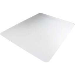 HomeMat Multipurpose Rectangular Vinyl Floor Mat 75 x 120cm - Size: 120 x 75 x 0.12cm - Clear - Wilko