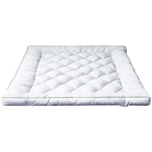 Ezysleep Single Shredded Memory Foam Mattress Topper 4 inch - Silver - Wilko - image 1