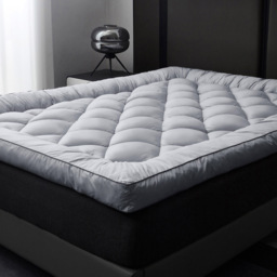 Ezysleep Single Shredded Memory Foam Mattress Topper 4 inch - Silver - Wilko - thumbnail 6