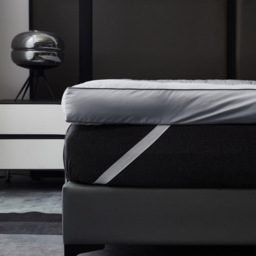 Ezysleep Single Shredded Memory Foam Mattress Topper 4 inch - Silver - Wilko - thumbnail 4