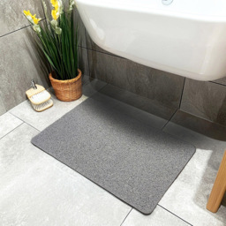 Nicoman Spaghetti Shower Mat 60 x 40cm - Size: 0.8 x 60 x 40cm - Grey - Wilko - thumbnail 3