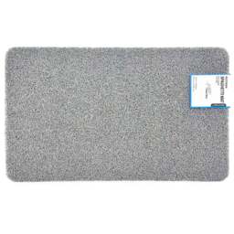 Nicoman Spaghetti Shower Mat 60 x 40cm - Size: 0.8 x 60 x 40cm - Grey - Wilko - thumbnail 1