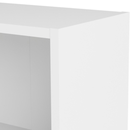 Florence Basic 4 Shelf White Wide Tall Bookcase - Furniture to Go - Wilko - thumbnail 6