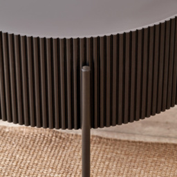 Pacific Lifestyle Henderson Black Wood and Black Metal Storage Coffee Table - Wilko - thumbnail 5