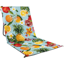 Summerhouse by Navigate Waikiki Fruit Aqua Foldable Chair with Carry Handle - Size: 57 x 53 x 5cm - Multi - Wilko - thumbnail 1