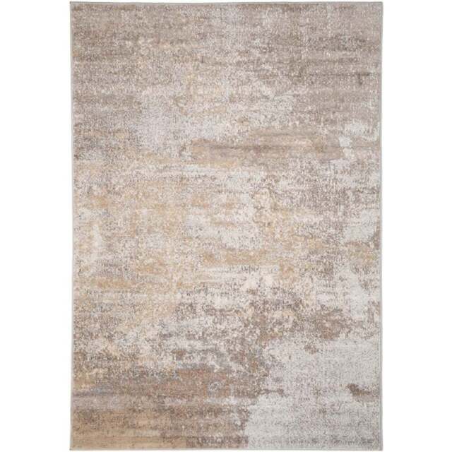 Kukoon Neutral and Beige Distressed Abstract Rug 150 x 80cm - n/a - Wilko - image 1